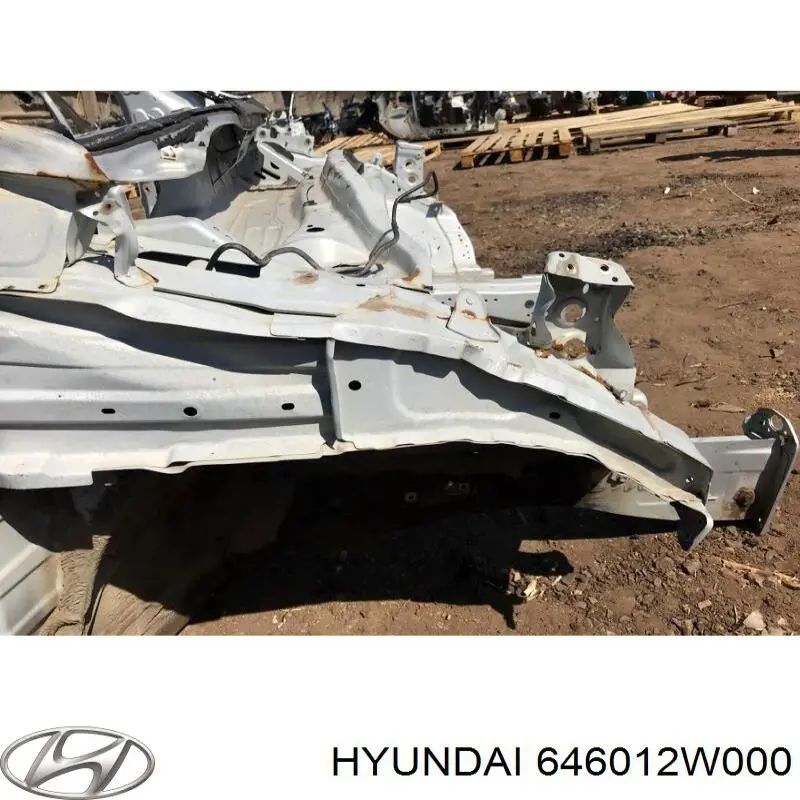 Лонжерон рами передній лівий 646012W000 Hyundai/Kia