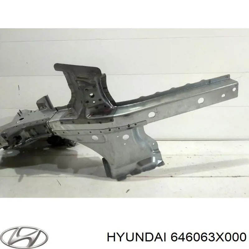 646063X000 Hyundai/Kia Лонжерон рами передній правий