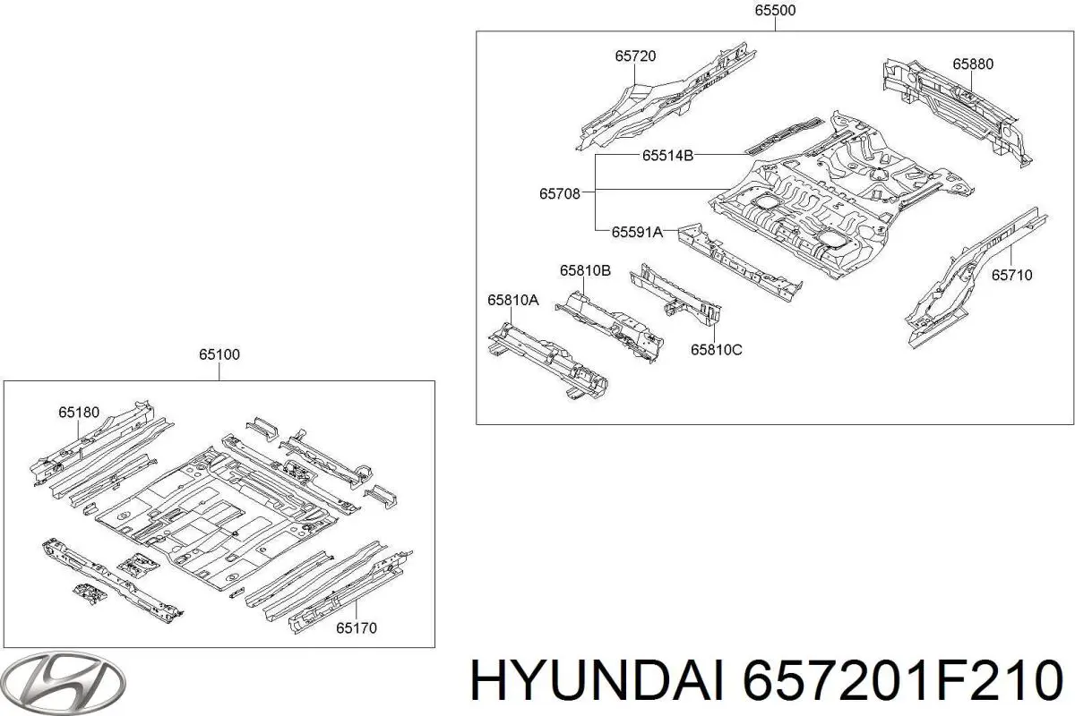  657201F210 Hyundai/Kia