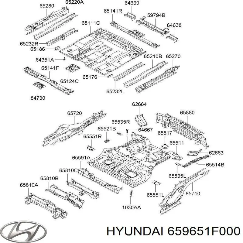 Купити 659651F000 Hyundai/Kia 