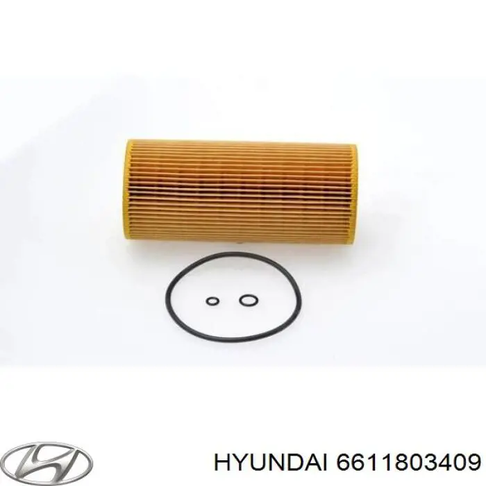 6611803409 Hyundai/Kia фільтр масляний