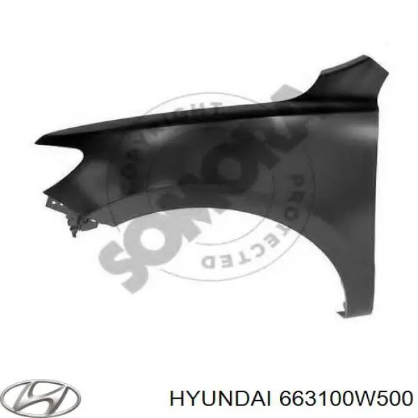 Купити 6504043181313P 4max Крило переднє ліве