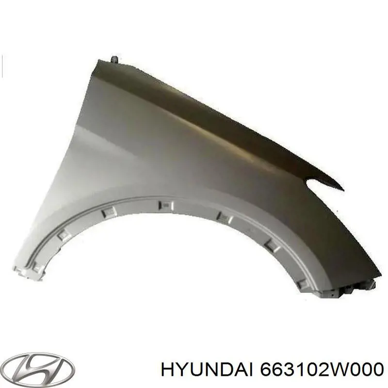 Купити 40X101 Polcar Крило переднє ліве
