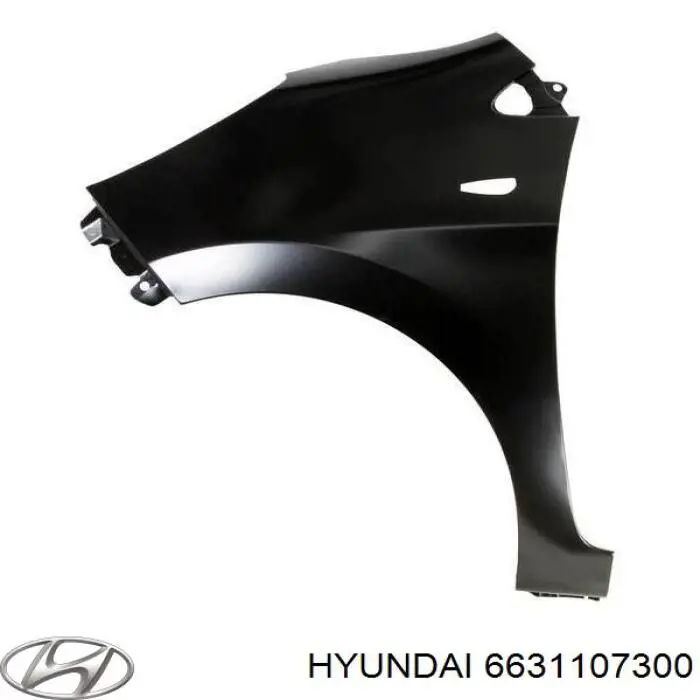 Купити 6631107300 Hyundai/Kia Крило переднє ліве