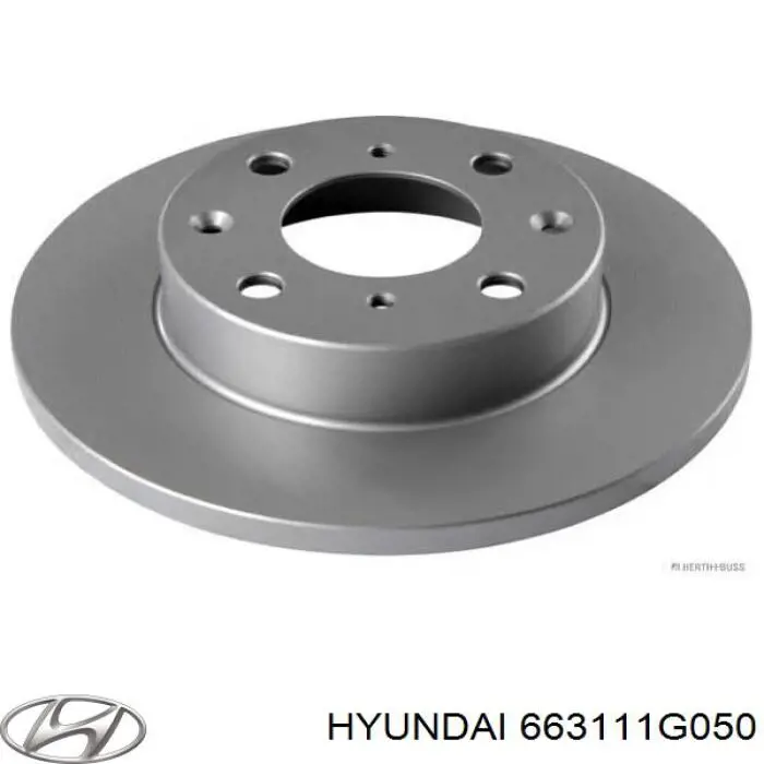 Крило переднє ліве 663111G050 Hyundai/Kia