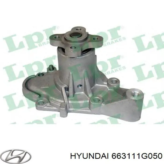 Купити 663111G050 Hyundai/Kia Крило переднє ліве