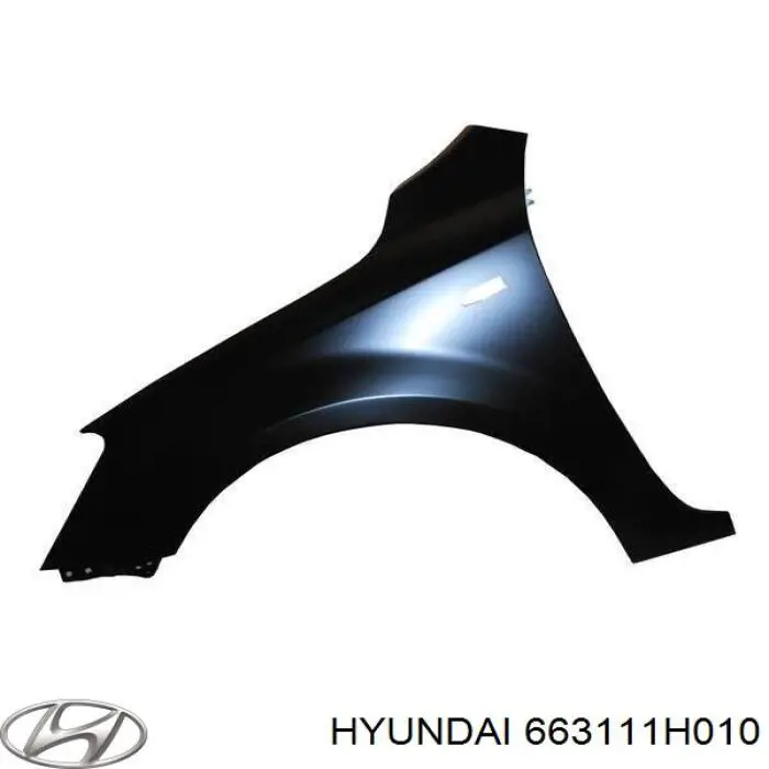 Ліве переднє крило Hyundai/Kia 663111H010 ціна, від 49.74 USD