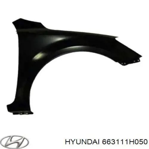 663111H050 Hyundai/Kia крило переднє ліве