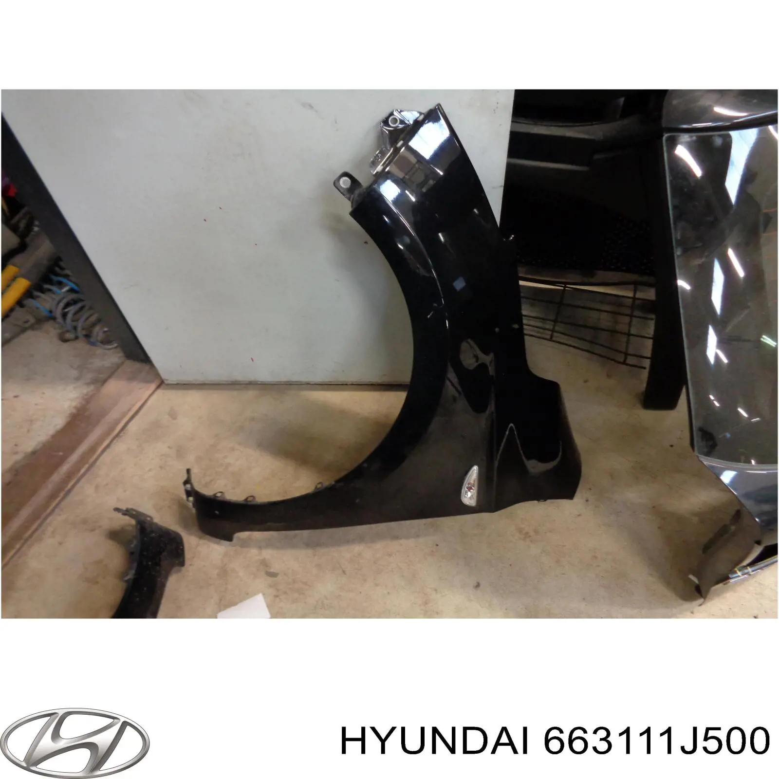 Купити 663111J500 Hyundai/Kia Крило переднє ліве