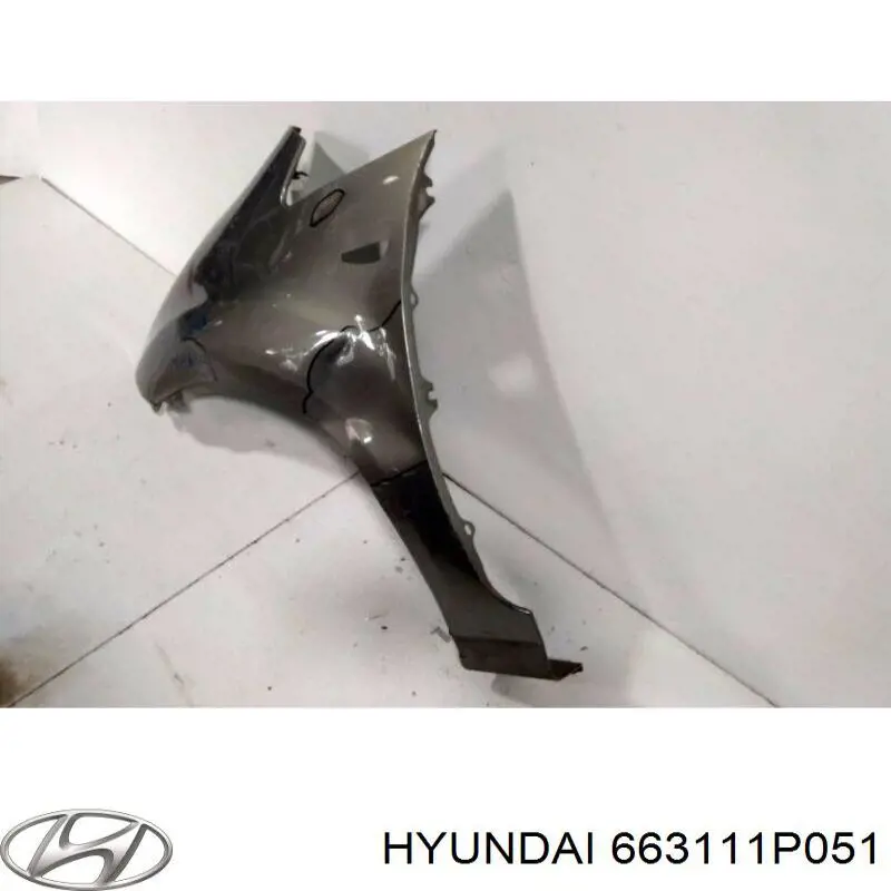 Купити 663111P051 Hyundai/Kia Крило переднє ліве