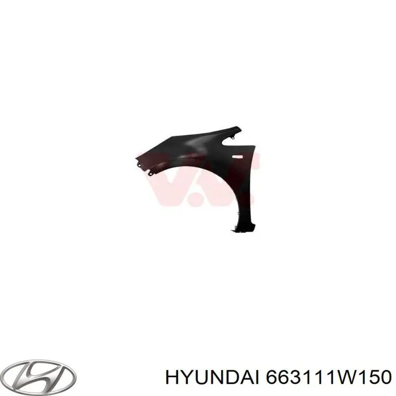 Ліве переднє крило FPS FP4035313 ціна, від 121.81 USD