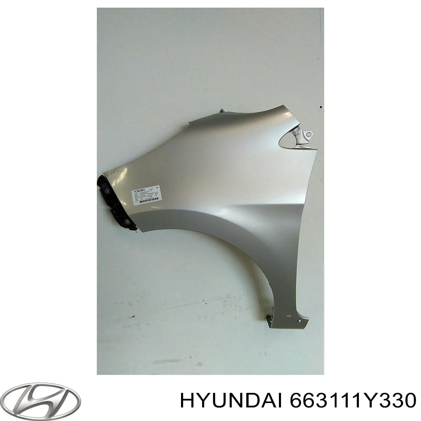 663111Y330 Hyundai/Kia Переднє ліве крило