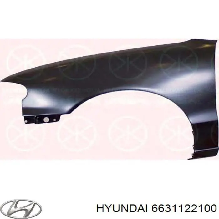 Купити KH3154311 Elit Крило переднє ліве
