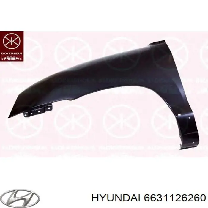 Ліве переднє крило FPS FP3221313 ціна, від 53.43 USD