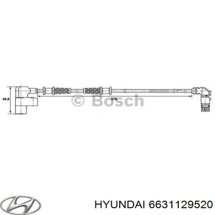 Купити Крило переднє ліве Hyundai Lantra II 