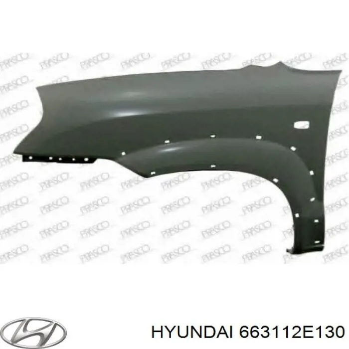 Ліве переднє крило Hyundai Tucson I позашляховик (JM) (2004 - 2010) ціна, від 60.55 USD