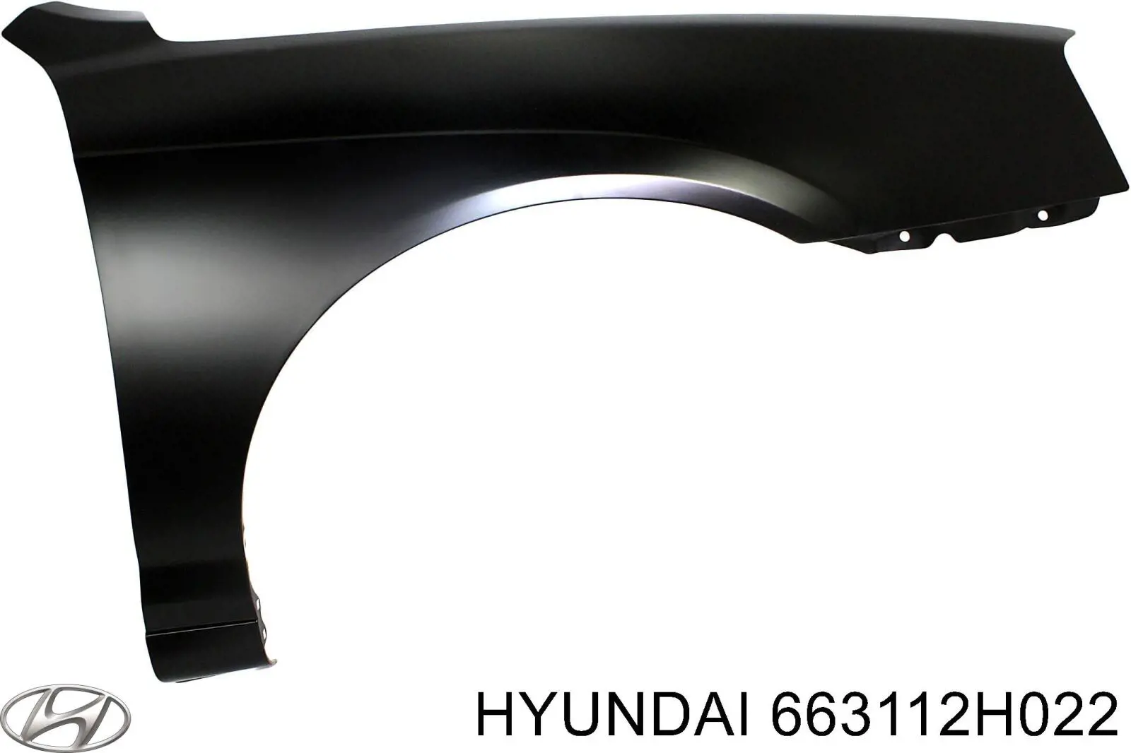 Крило переднє ліве Hyundai Elantra (Хендай Елантра)