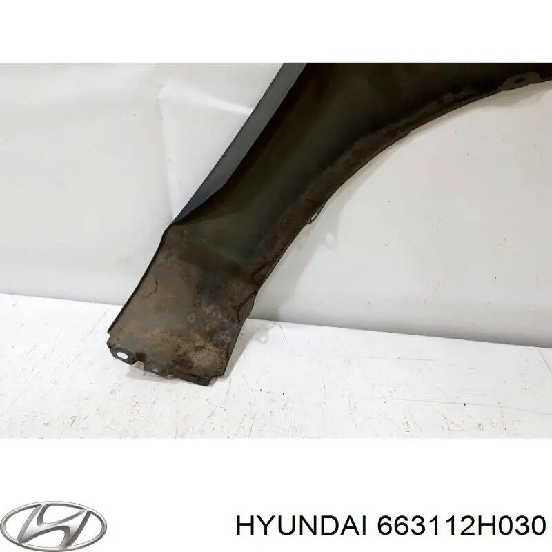 Ліве переднє крило Hyundai/Kia 663112H030 ціна, від 37.24 USD