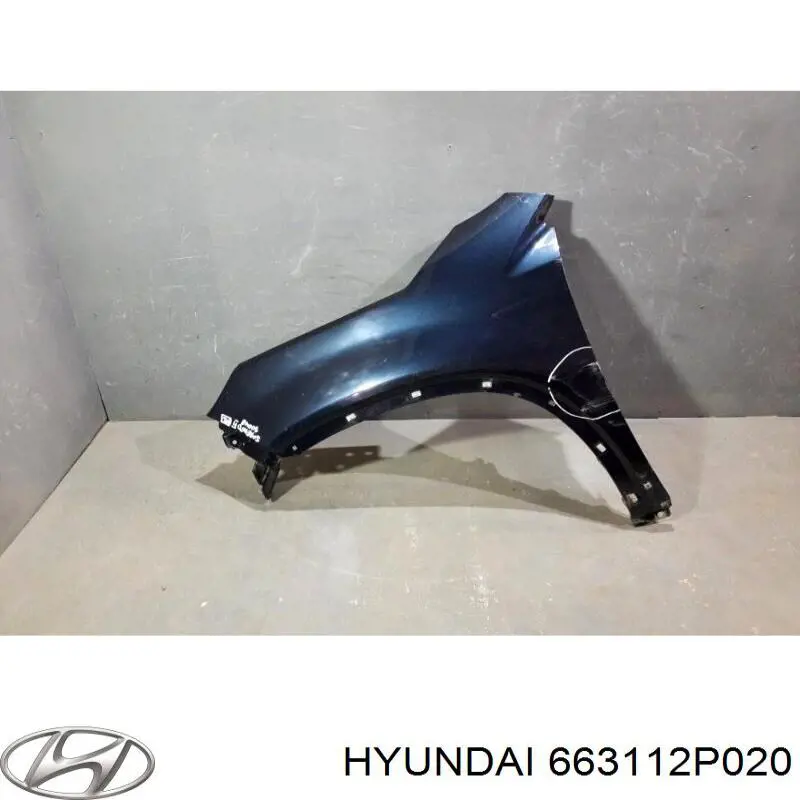Ліве переднє крило Hyundai/Kia 663112P020 ціна, від 43.71 USD