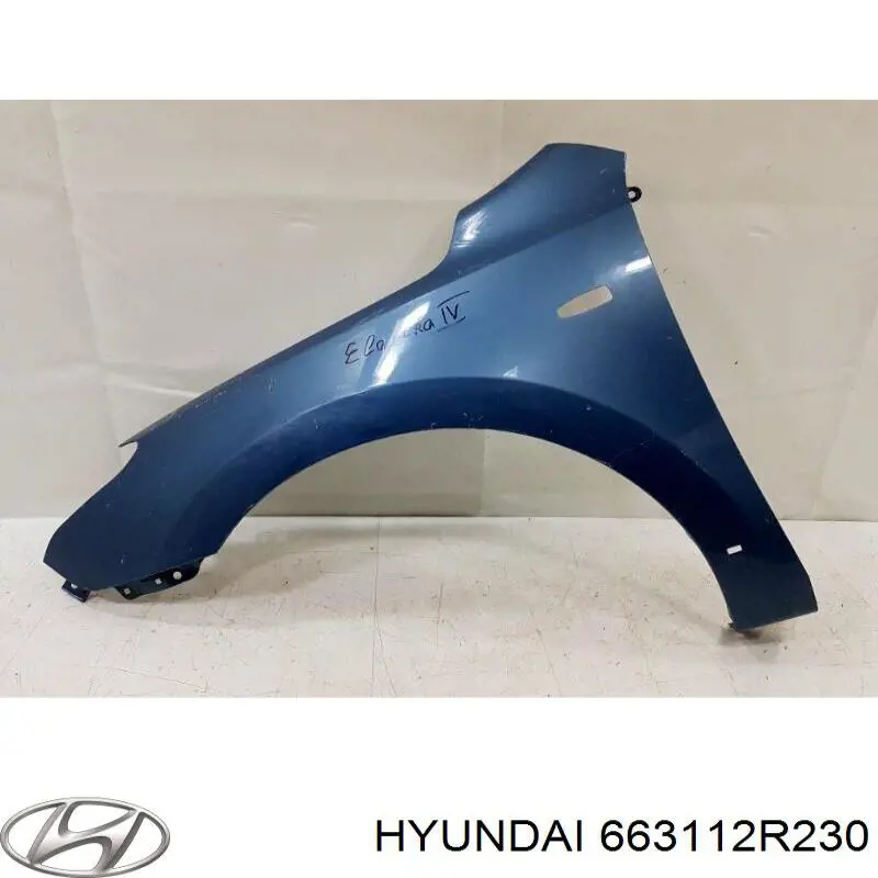 Ліве переднє крило Hyundai/Kia 663112R230 ціна, від 126.66 USD