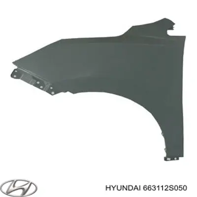 Ліве переднє крило Hyundai/Kia 663112S050 ціна, від 27.14 USD