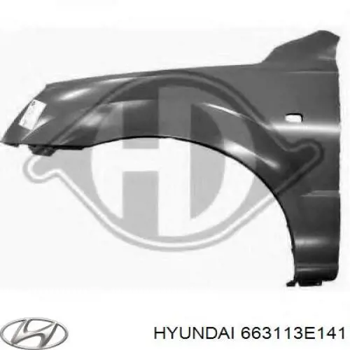 Купити KH3288313 Elit Крило переднє ліве