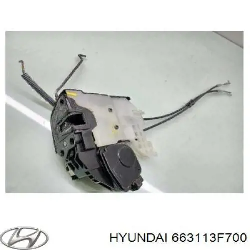 Крило переднє ліве 663113F700 Hyundai/Kia