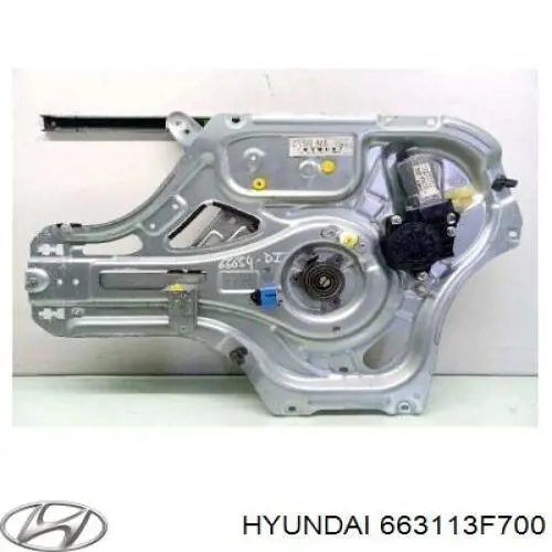 Крило переднє ліве 663113F700 Hyundai/Kia