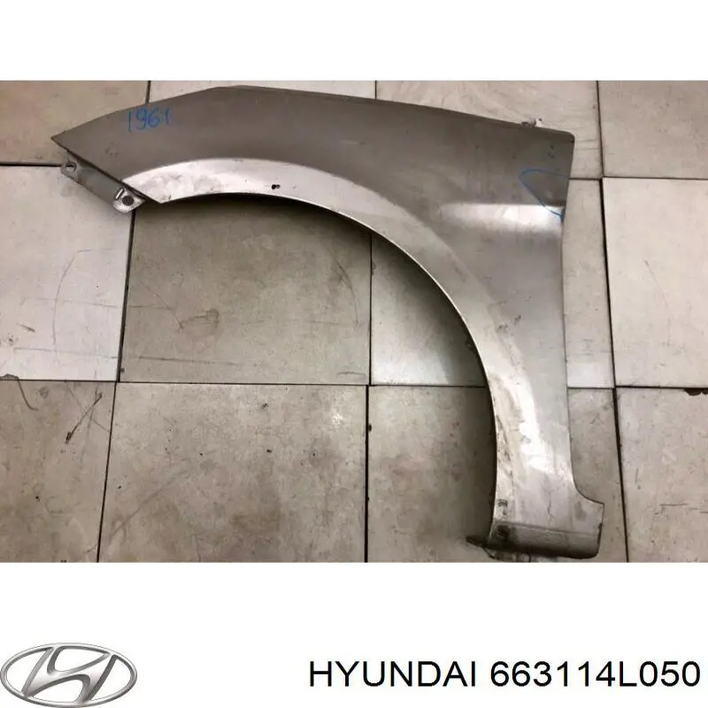 Купити 663114L050 Hyundai/Kia Крило переднє ліве