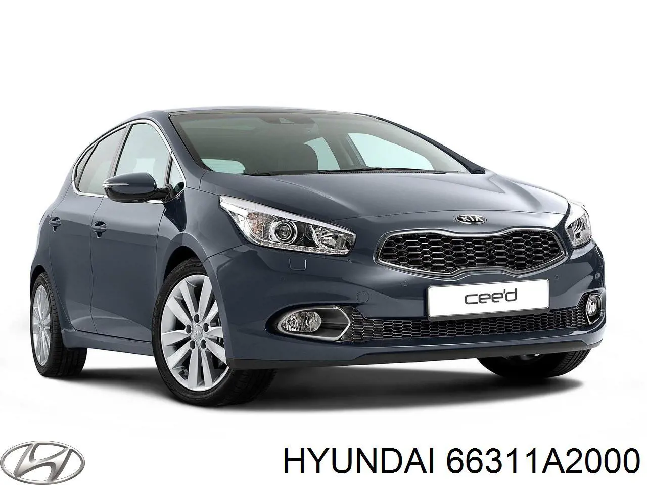Ліве переднє крило Hyundai/Kia 66311A2000 ціна, від 73.07 USD