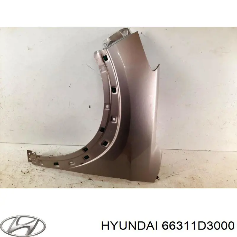 Купити 66311D3000 Hyundai/Kia Крило переднє ліве