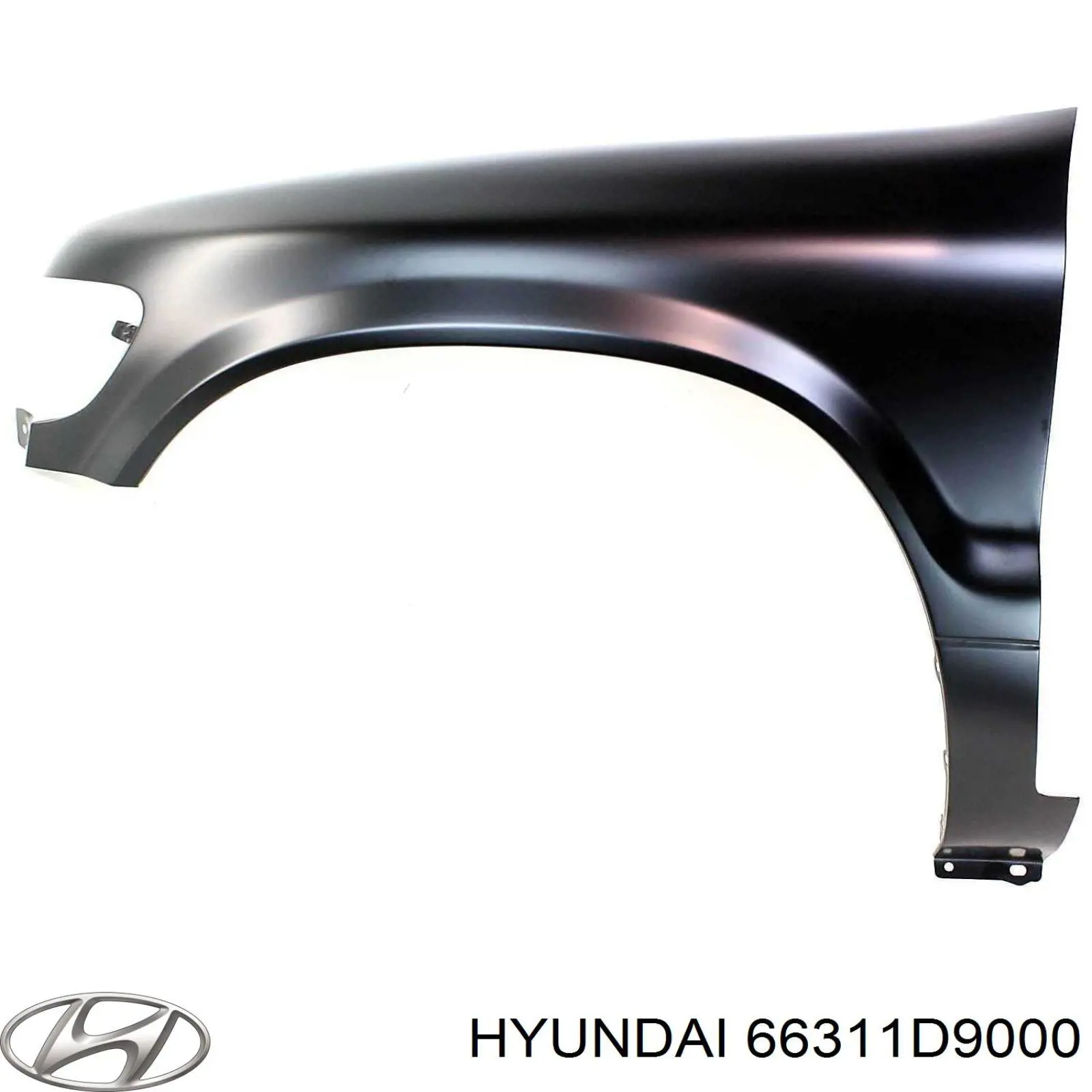 Ліве переднє крило Polcar 41X101 ціна, від 54.47 USD
