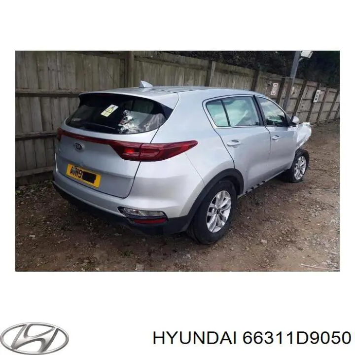 66311F1050 Hyundai/Kia Переднє ліве крило