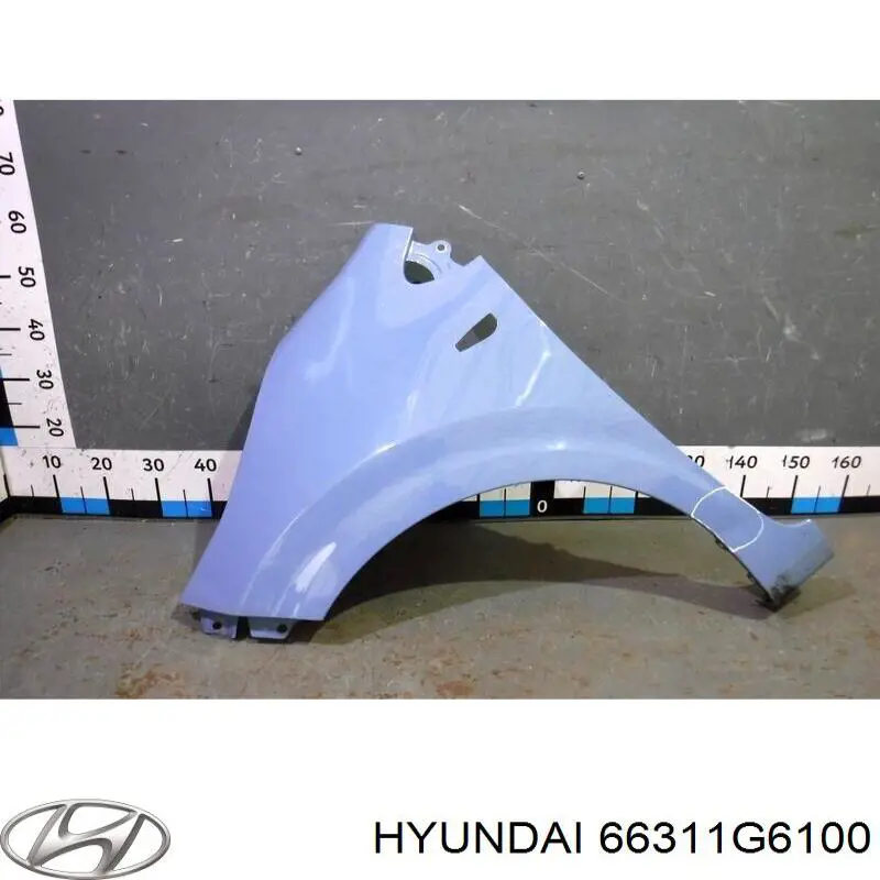 66311G6100 Hyundai/Kia Переднє ліве крило