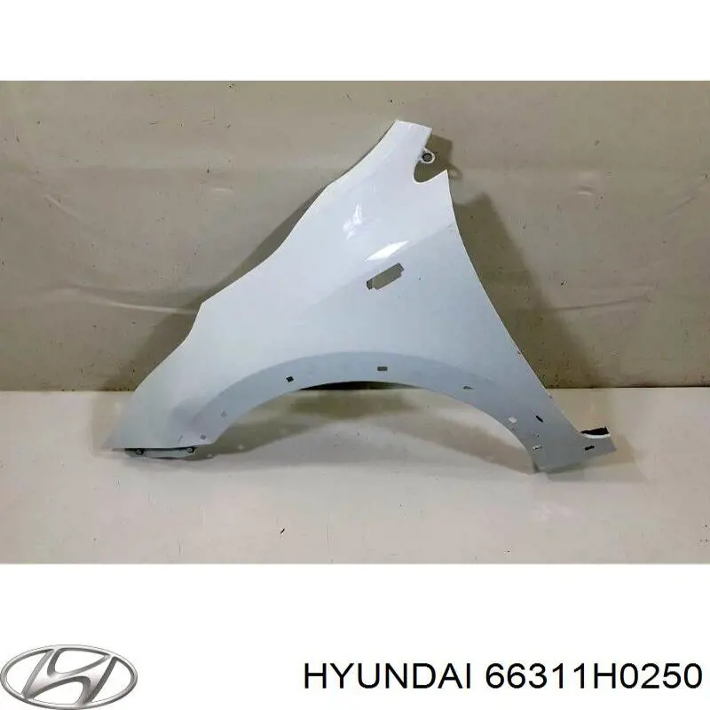 Крило переднє ліве 66311H0250 Hyundai/Kia