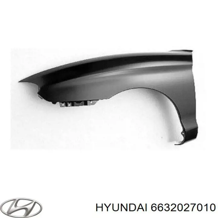 Крило переднє праве Hyundai Coupe I купе (RD) (1996 - 2002) ціна, від  USD