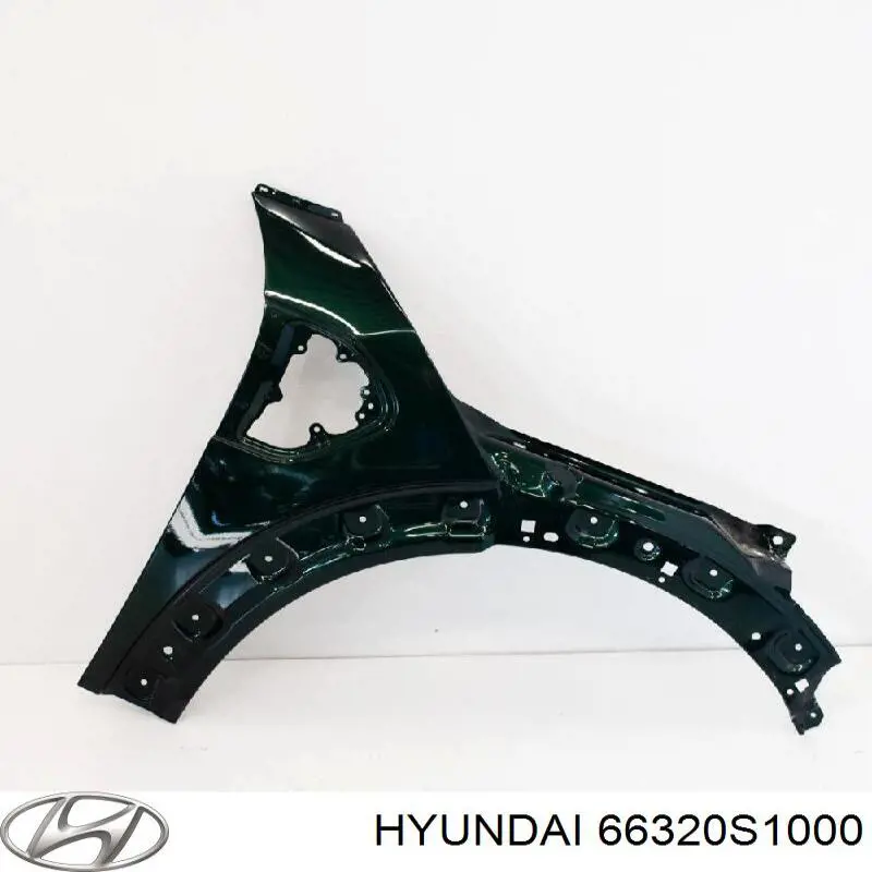 Крило переднє праве Hyundai/Kia 66320S1000 ціна, від 124.43 USD