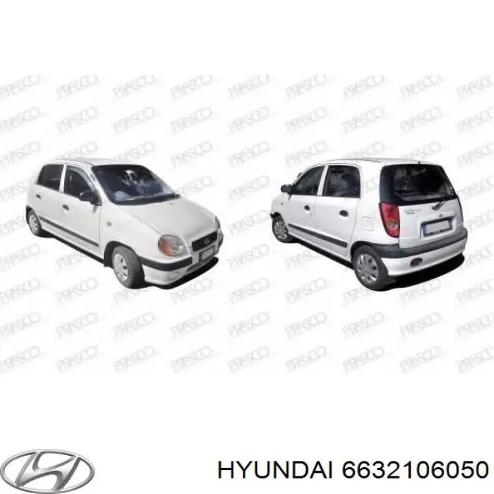 Крило переднє праве Hyundai/Kia 6632106050 ціна, від 28.99 USD