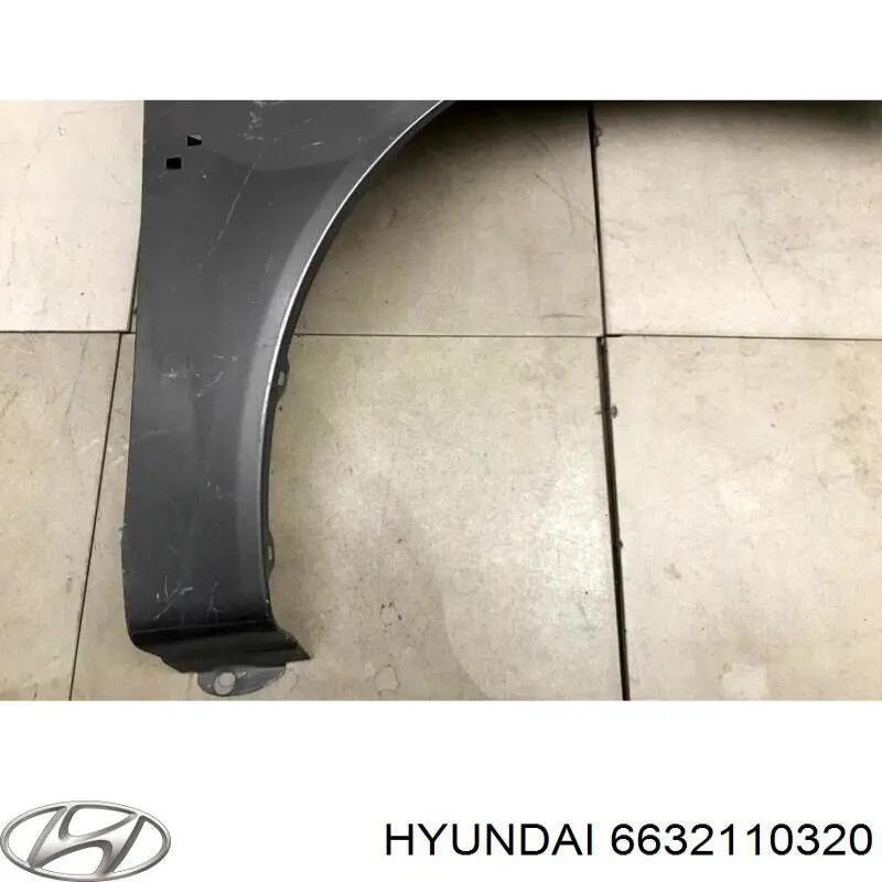 Крила 6632110320 Hyundai/Kia
