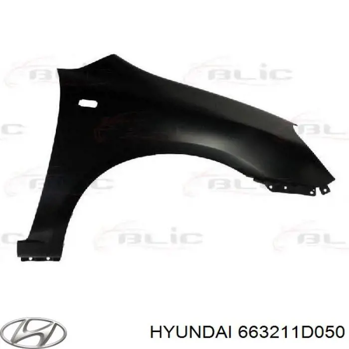Крило переднє праве FPS FP4016312 ціна, від 64.89 USD