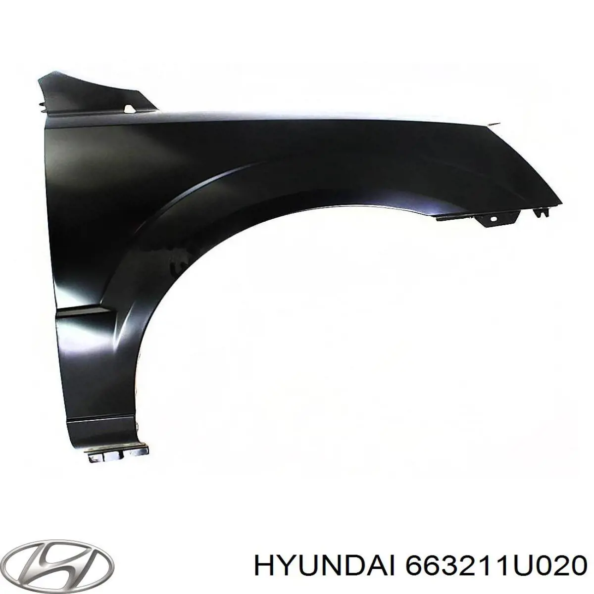 Купити 663211U020 Hyundai/Kia Крила