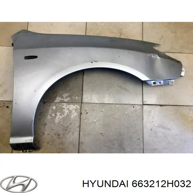 663212H030 Hyundai/Kia крило переднє праве