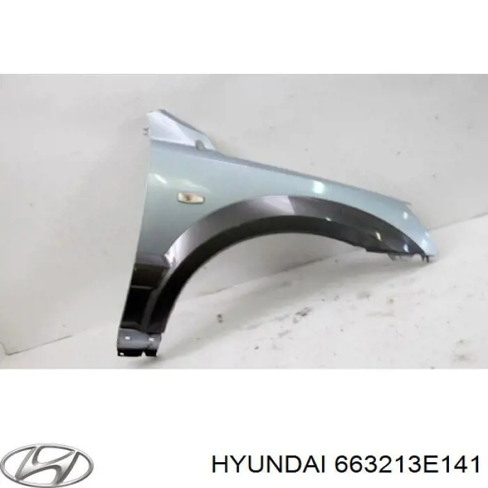663213E031 Hyundai/Kia крило переднє праве