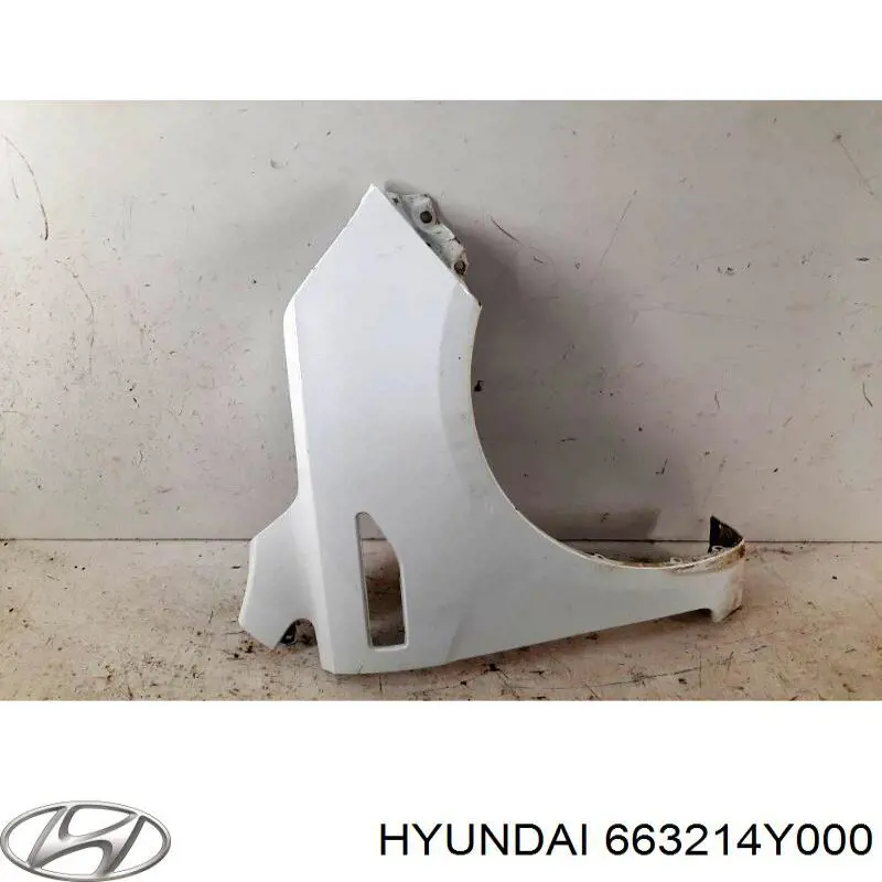 663214Y000 Hyundai/Kia крило переднє праве