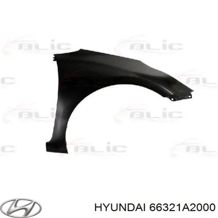 Купити 66321A2000 Hyundai/Kia Крила