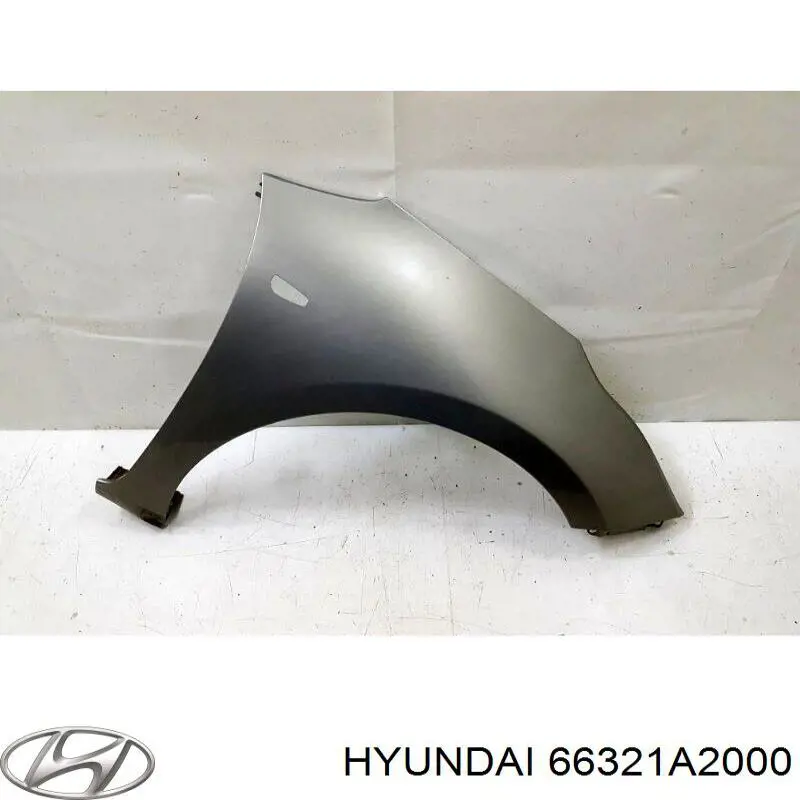 Крило переднє праве Hyundai/Kia 66321A2000 ціна, від 71.50 USD