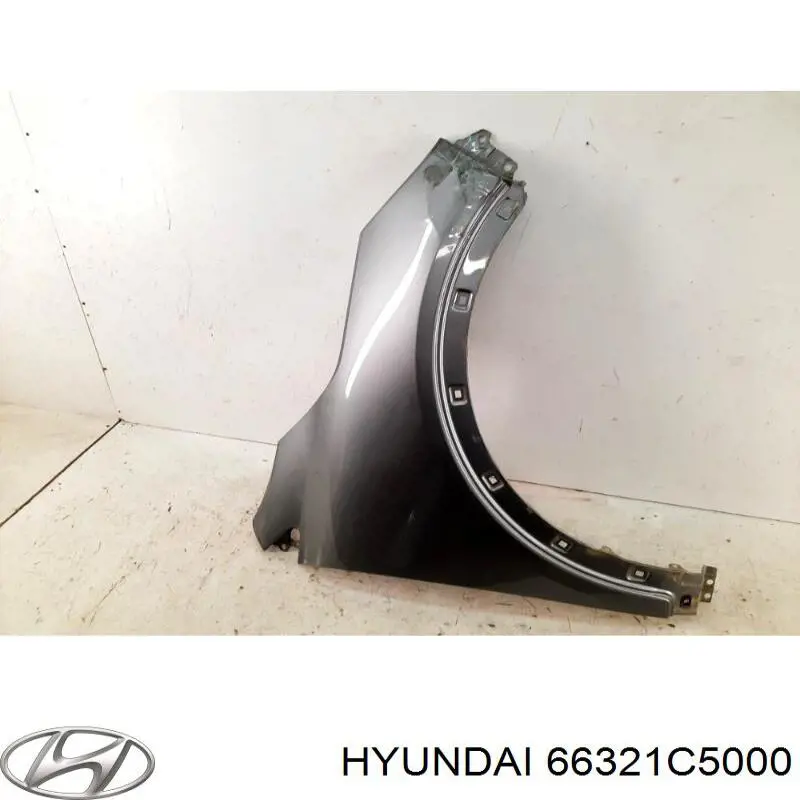 Крило переднє праве 66321C5000 Hyundai/Kia