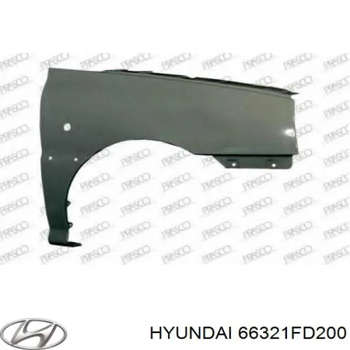 Купити 66321FD200 Hyundai/Kia Крила