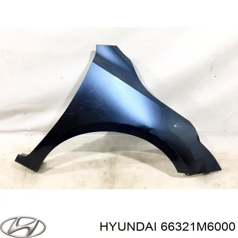 Крило переднє праве Hyundai/Kia 66321M6000 ціна, від 48.35 USD