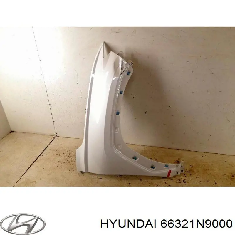 66321N9000 Hyundai/Kia крило переднє праве